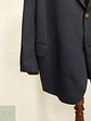 Blazer Azul Marino en Lana Virgen con Botones Heráldicos Talla XXXL - Miniatura 4