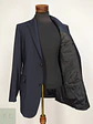 Blazer Azul Marino en Lana Virgen Super 100's Talla ML - Miniatura 7
