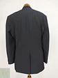 Blazer Negro con Rayas Diplomáticas Vintage Talla ML - Miniatura 9