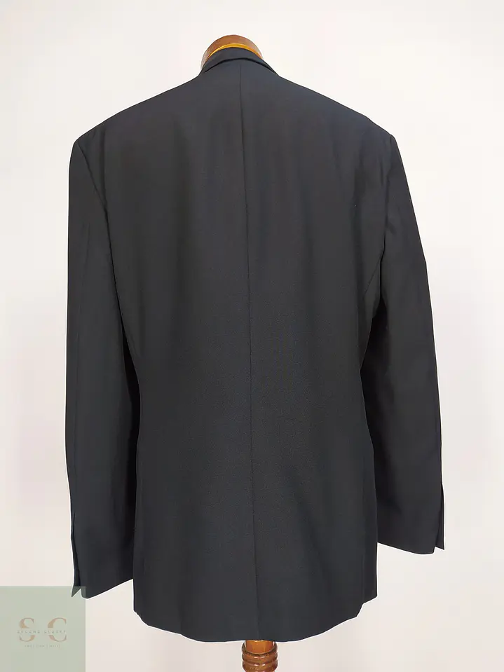 Blazer Negro Elegante de Corte Regular CANDA Talla XXL 9