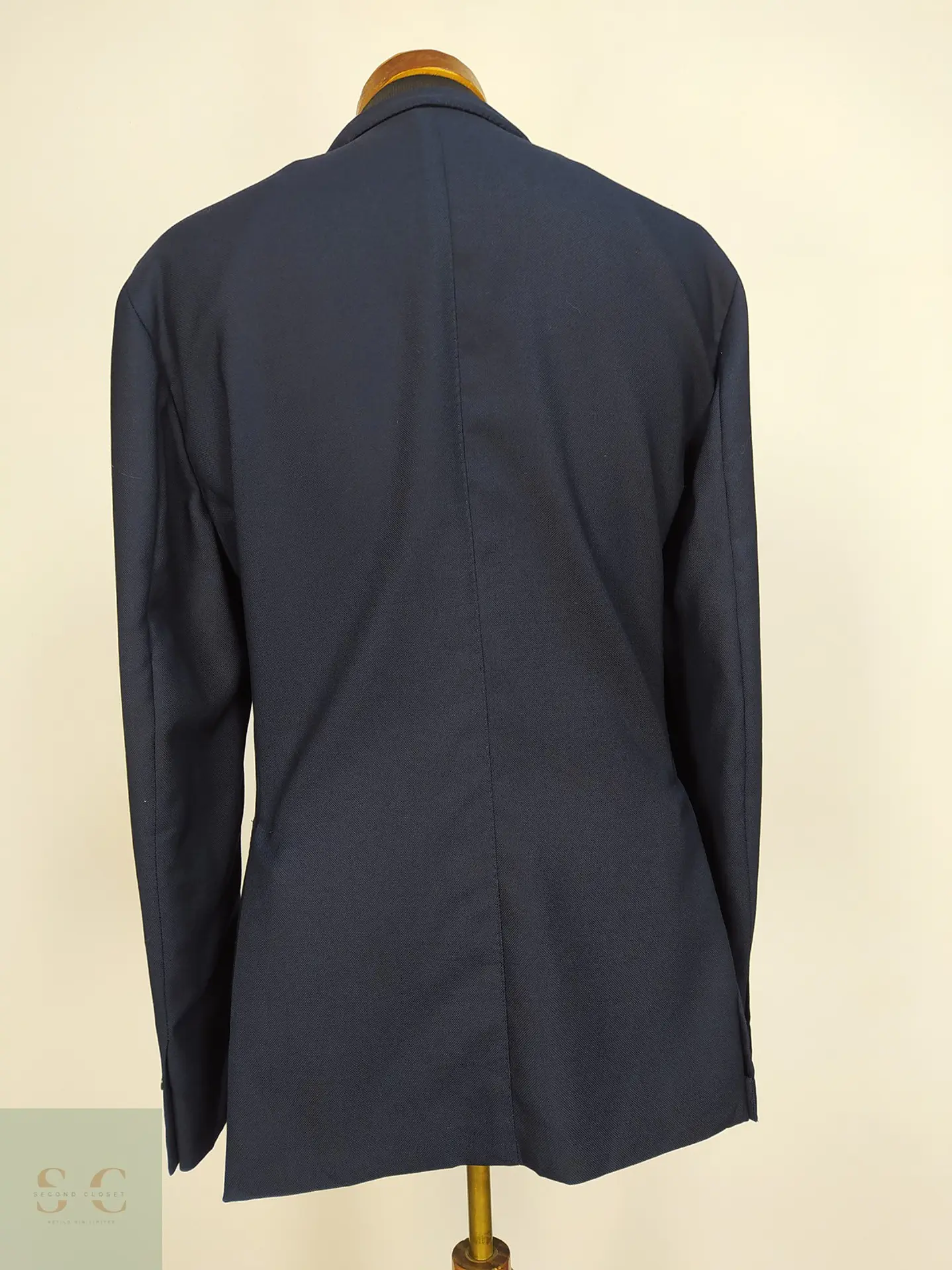 Blazer Boglioli Dover en Lana Virgen Azul Marino Talla M 8