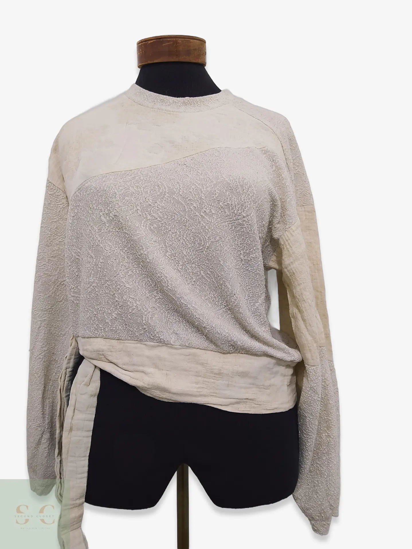 Suéter Texturizado Tonal Zara Collection Talla L 1
