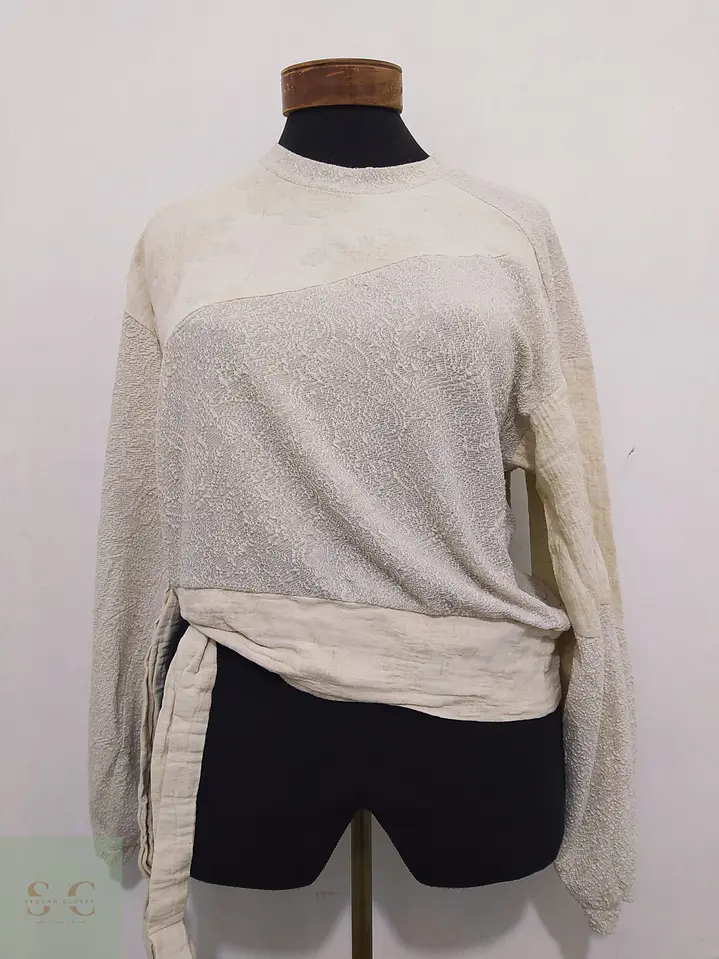 Suéter Texturizado Tonal Zara Collection Talla L 2