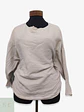 Suéter Texturizado de Punto Horizontal Off-White Talla XL - Miniatura 1