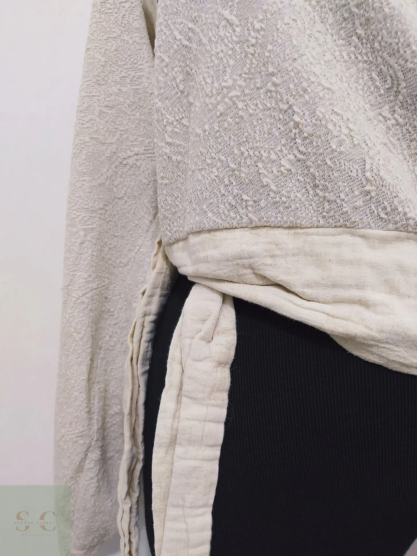 Suéter Texturizado Tonal Zara Collection Talla L 3