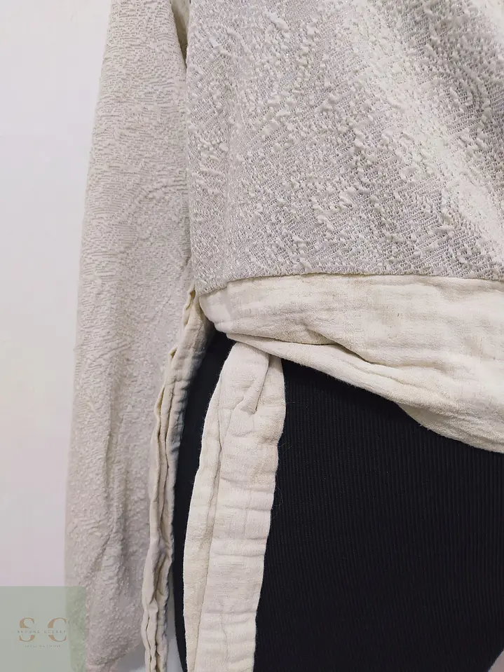 Suéter Texturizado Tonal Zara Collection Talla L 3