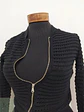 Chaqueta de Punto Calado con Cierre Atmosphere Talla XS - Miniatura 4