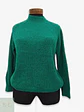 Suéter Acanalado Verde Esmeralda Denim Tom Tailor Talla M - Miniatura 1