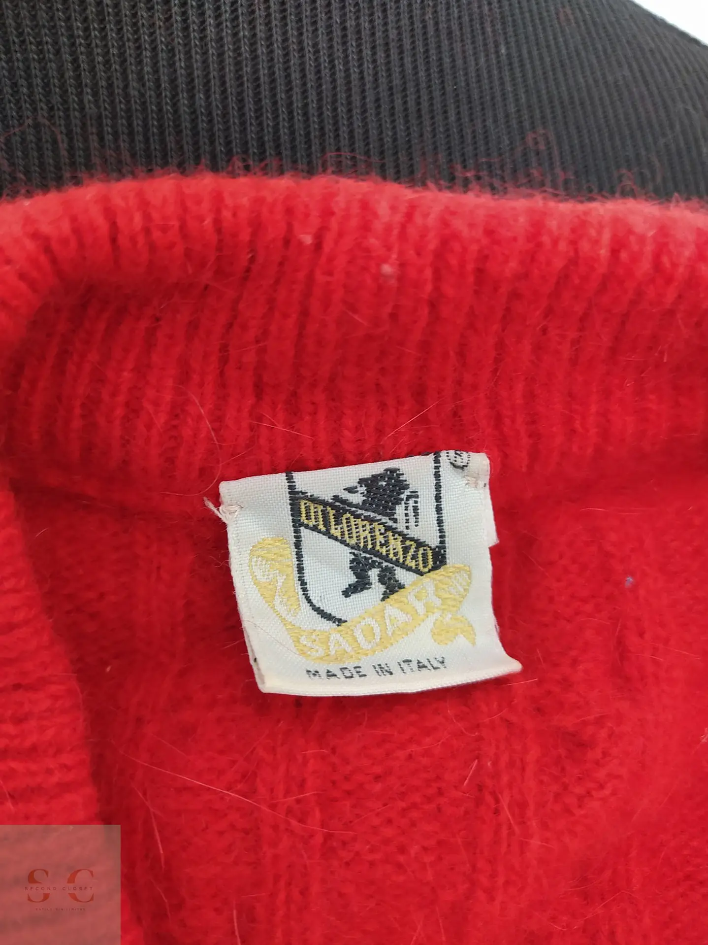 Chaleco Tejido en Ochos Di Lorenzo Made in Italy Talla XL 4