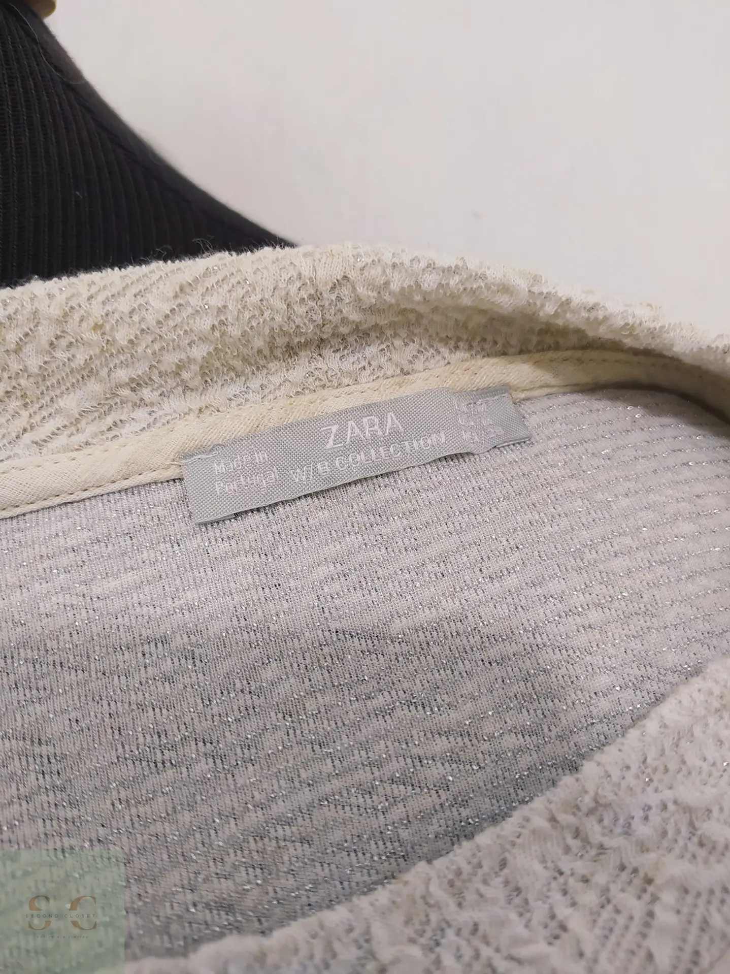 Suéter Texturizado Tonal Zara Collection Talla L 5