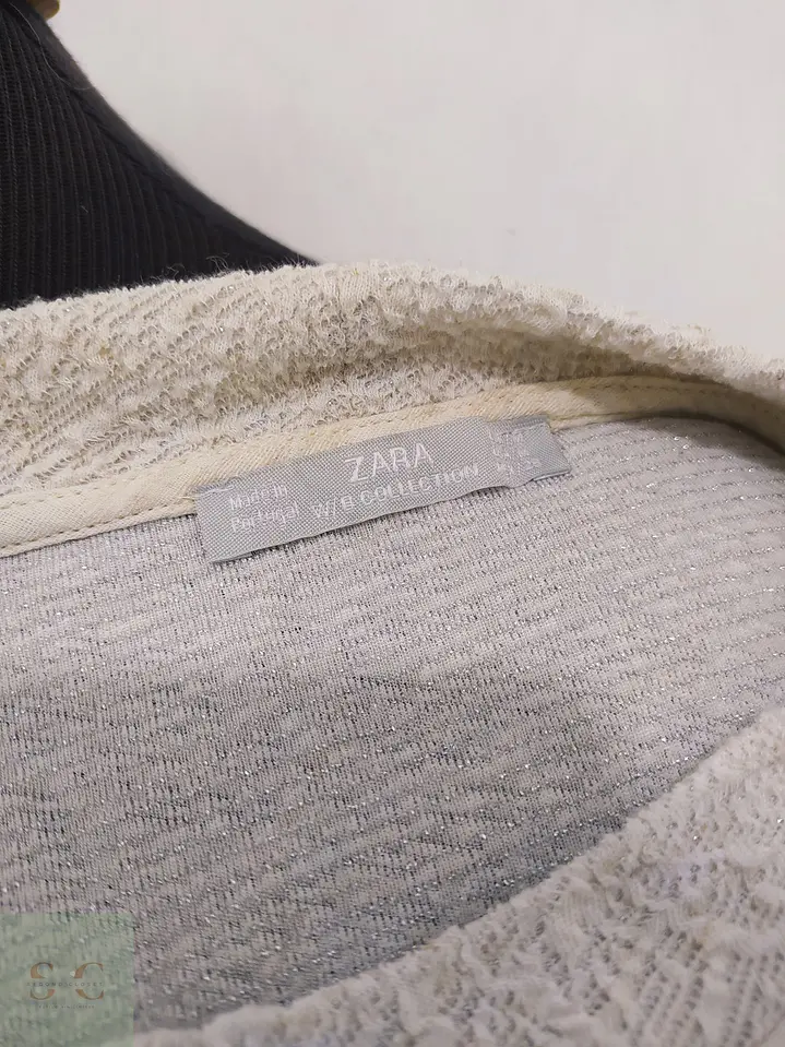 Suéter Texturizado Tonal Zara Collection Talla L 5
