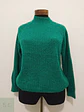 Suéter Acanalado Verde Esmeralda Denim Tom Tailor Talla M - Miniatura 2