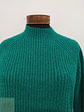 Suéter Acanalado Verde Esmeralda Denim Tom Tailor Talla M - Miniatura 3