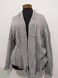 Cárdigan Abierto de Punto Gris In Linea Firenze Talla LXL - Miniatura 2