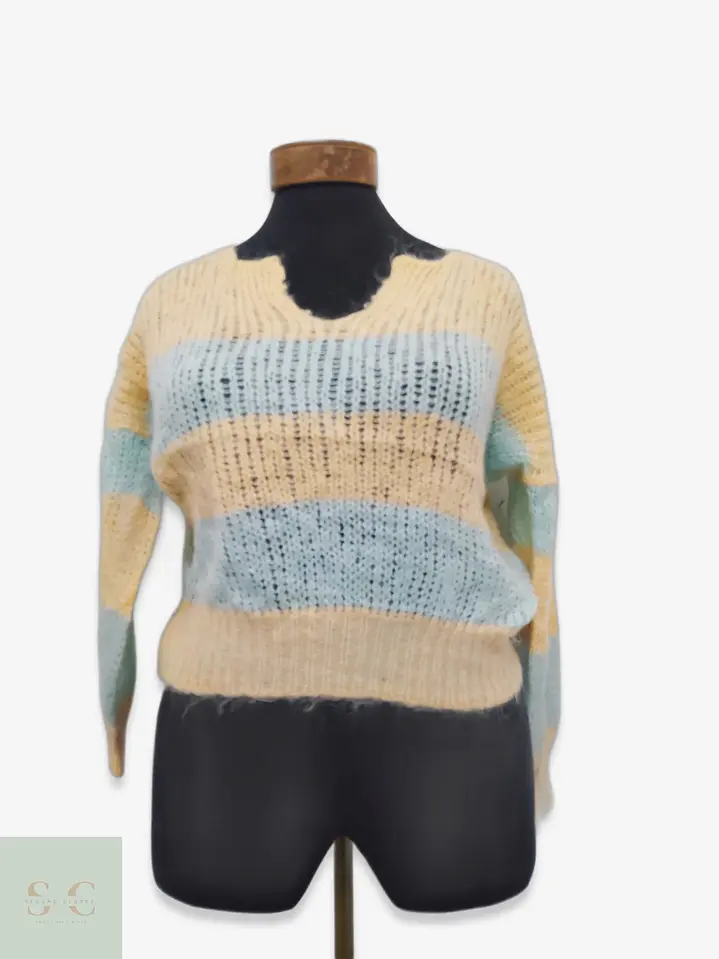 Suéter de Mohair a Rayas Les Tricots de Léa Talla M 1
