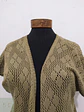 Cárdigan Calado Beige Vero Moda con Flecos Talla M - Miniatura 3