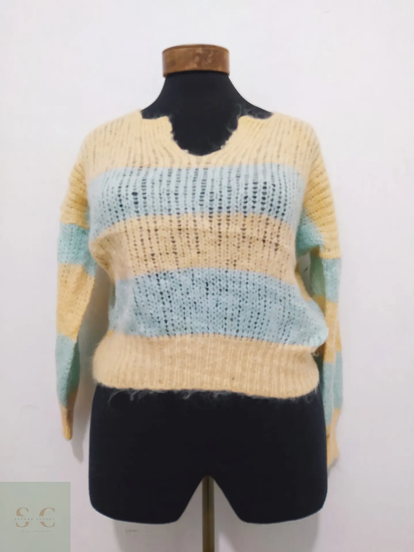 Suéter de Mohair a Rayas Les Tricots de Léa Talla M 2
