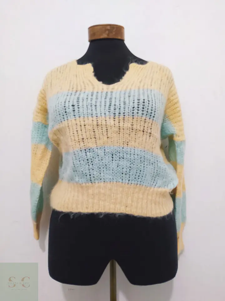 Suéter de Mohair a Rayas Les Tricots de Léa Talla M 2