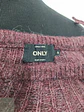 Suéter Vinotinto con Canesú Acanalado ONLY Talla S - Miniatura 4