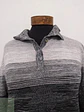 Suéter Estilo Polo Degradé Texturizado Talla 2XL - Miniatura 3