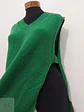 Chaleco de Punto Verde Esmeralda Shein Talla S - Miniatura 3