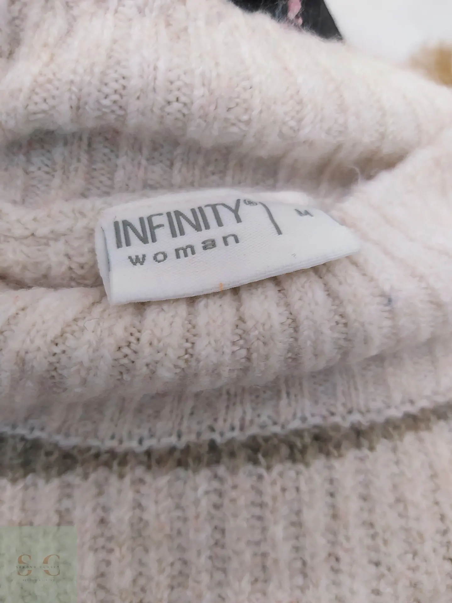 Suéter a Rayas de Punto Texturizado Infinity Woman Talla M 5