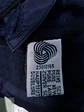 Blazer Azul Marino en Lana Virgen Tejido Espina de Pescado Talla XL - Miniatura 5