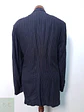 Blazer a Rayas Diplomáticas de Lino y Viscosa Talla L - Miniatura 8