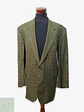 Blazer de Lana Virgen a Cuadros Verde Vintage Talla XXXL - Miniatura 1