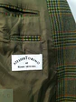 Blazer de Lana Virgen a Cuadros Verde Vintage Talla XXXL - Miniatura 5