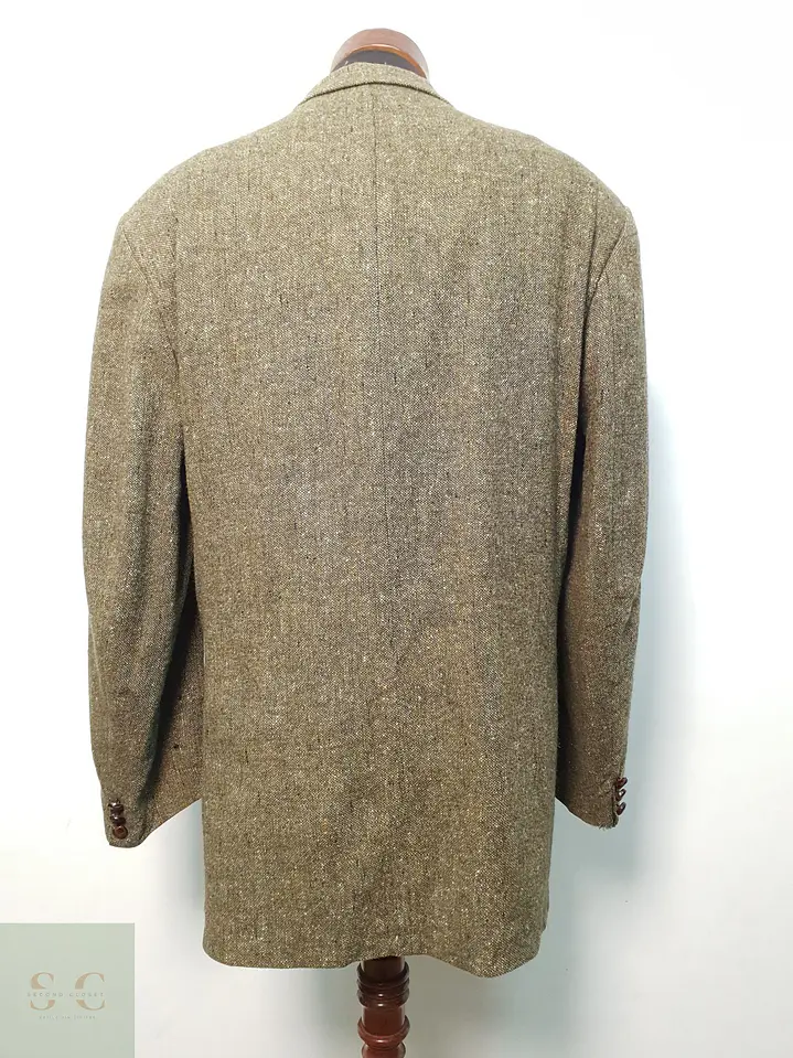 Blazer Vintage de Lana Virgen y Alpaca Made in Germany Talla XXL 9
