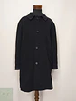Abrigo Overcoat Gris Marengo en Lana Vintage Talla XXXL - Miniatura 2