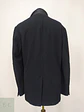 Abrigo 3/4 Negro con Pechera Integrada y Solapa Muesca Talla XL - Miniatura 9