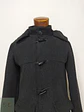 Abrigo Duffle en Paño de Lana Gris Plomo Talla S - Miniatura 3