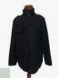 Chaquetón Militar de Paño Negro con Cuello Chimenea Talla XL - Miniatura 1