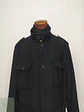 Chaquetón Militar de Paño Negro con Cuello Chimenea Talla XL - Miniatura 3