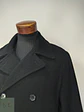 Abrigo Cruzado Peacoat en Paño de Lana Negro Talla ML - Miniatura 4