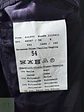 Abrigo Largo de Lana en Espiga Gris Marengo Talla XL - Miniatura 6