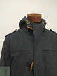 Chaqueta de Paño Gris Plomo con Capucha y Alamares Talla ML - Miniatura 6
