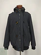 Chaqueta de Paño Gris Plomo con Capucha y Alamares Talla ML - Miniatura 7