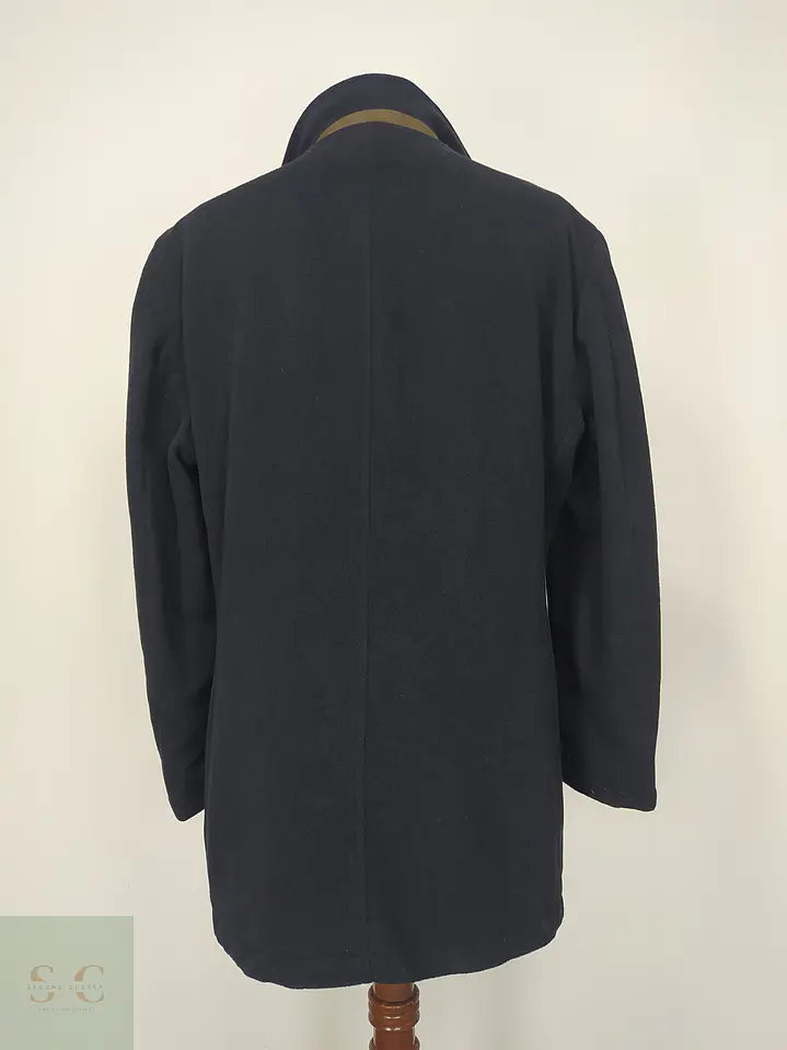 Abrigo Cruzado Militar de Paño Azul Marino Lauren Ralph Lauren Talla ML 8