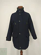 Chaquetón Utility de Paño de Lana Azul Marino y Verde Talla ML - Miniatura 2