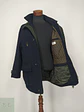 Chaquetón Utility de Paño de Lana Azul Marino y Verde Talla ML - Miniatura 6