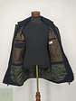 Chaquetón Utility de Paño de Lana Azul Marino y Verde Talla ML - Miniatura 7