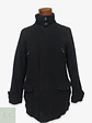 Chaquetón Urbano de Paño Negro con Cuello Chimenea Covington Talla S - Miniatura 1