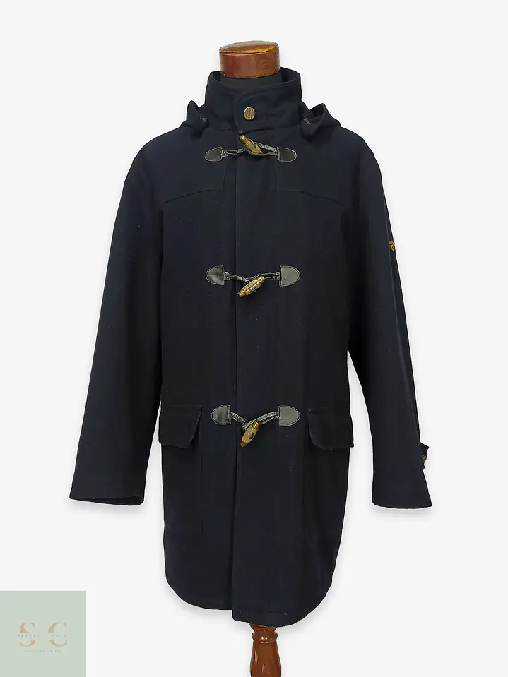 Abrigo Trenca Duffle Coat Navigare Azul Oscuro Talla XL 1