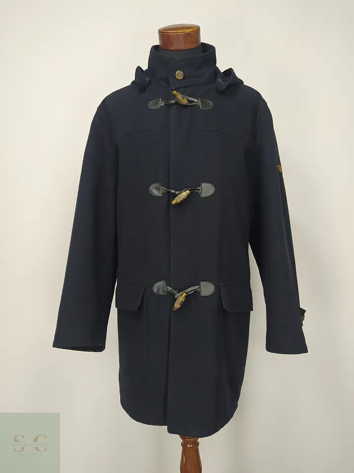 Abrigo Trenca Duffle Coat Navigare Azul Oscuro Talla XL 2