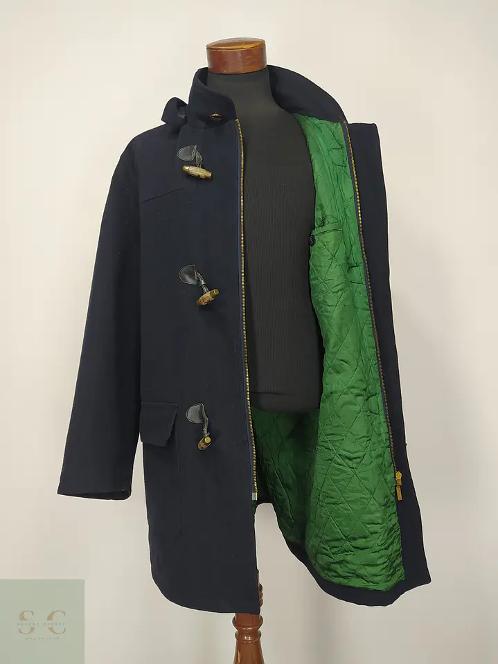 Abrigo Trenca Duffle Coat Navigare Azul Oscuro Talla XL 5
