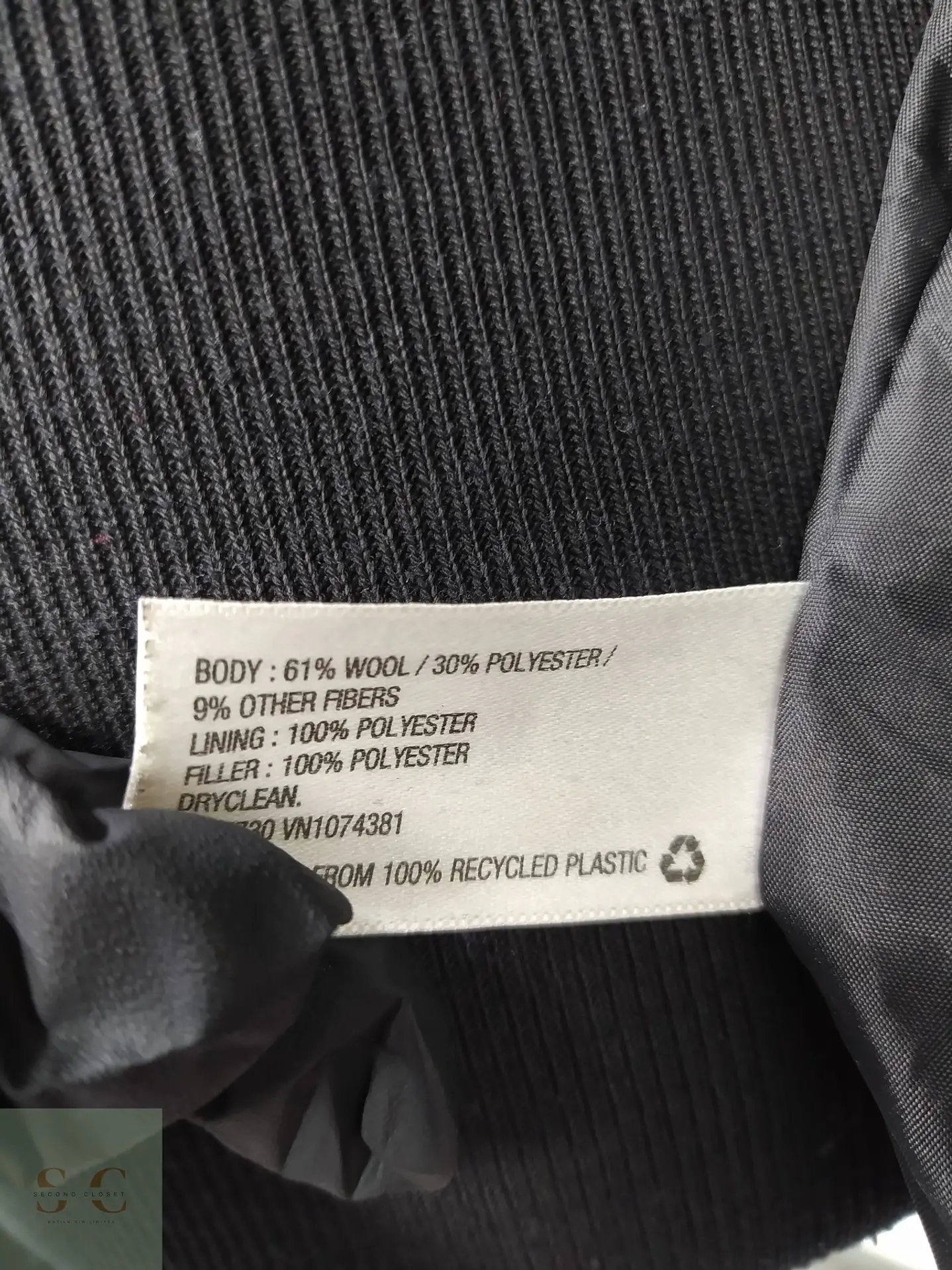 Chaquetón Utilitario de Paño Estilo Militar Merona Talla S 6