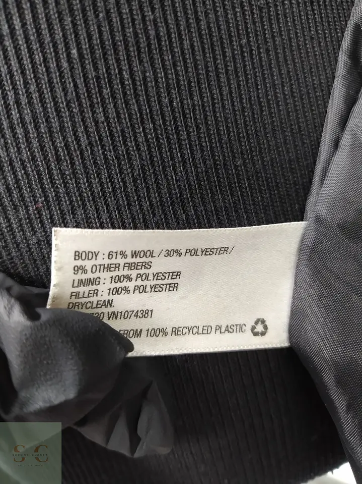 Chaquetón Utilitario de Paño Estilo Militar Merona Talla S 6